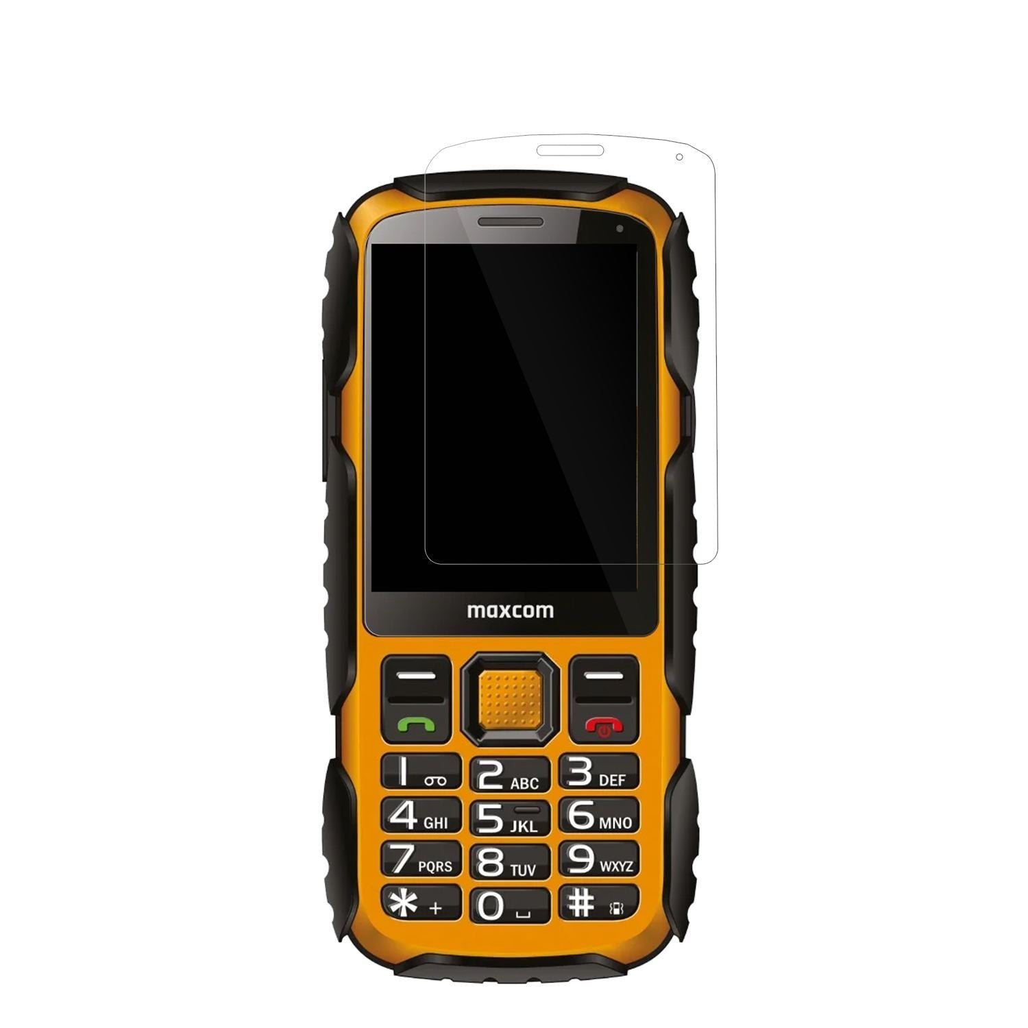 4x Schutzfolie klar für MaxCom Strong MM920 L Disp (2)