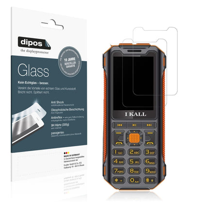 2x 9H Schutzfolie matt für I Kall K99 Pro Rugged P (1)