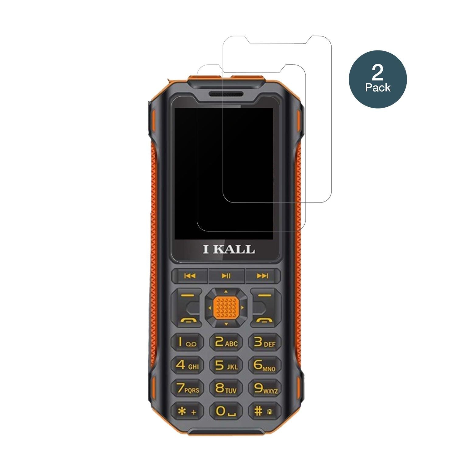 2x 9H Schutzfolie matt für I Kall K99 Pro Rugged P (2)