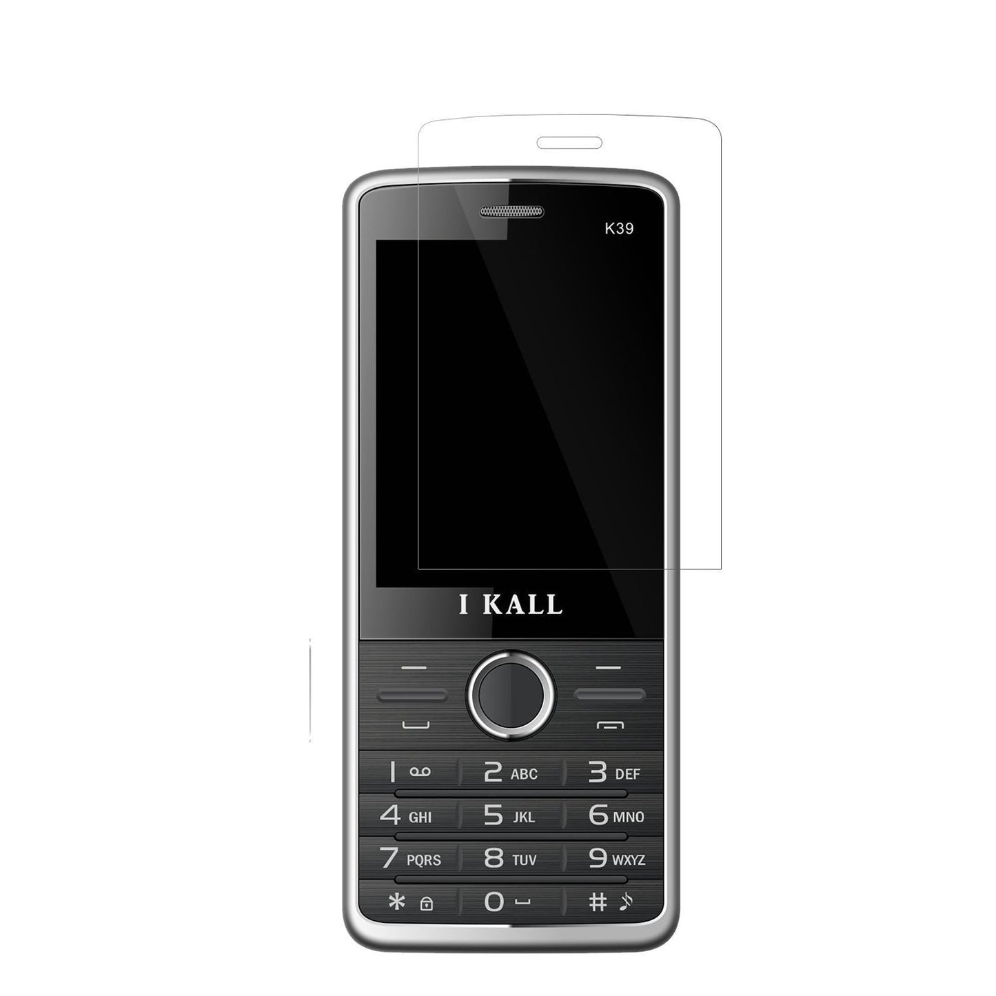4x Schutzfolie klar für I Kall K39 New Display-Sch (2)