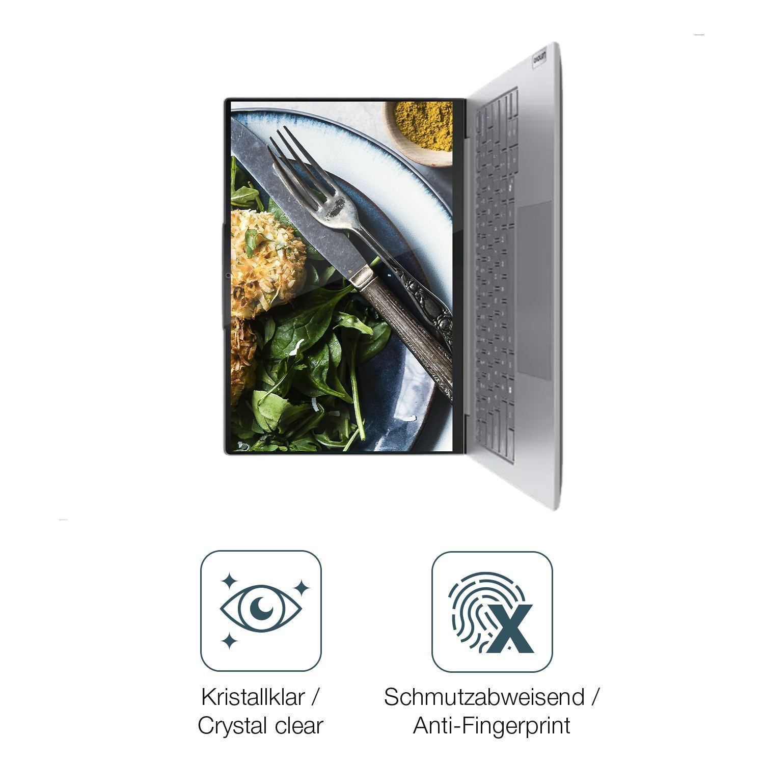 2x Schutzfolie klar für Lenovo ThinkBook 16 Zoll G (4)