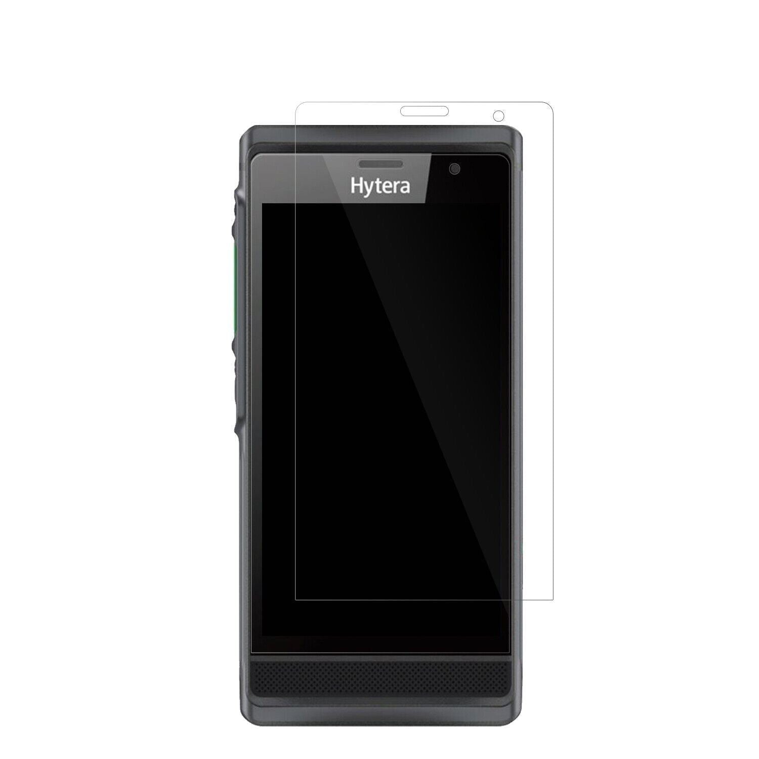5x Schutzfolie klar für Hytera PNC 550 Display-Sch (2)