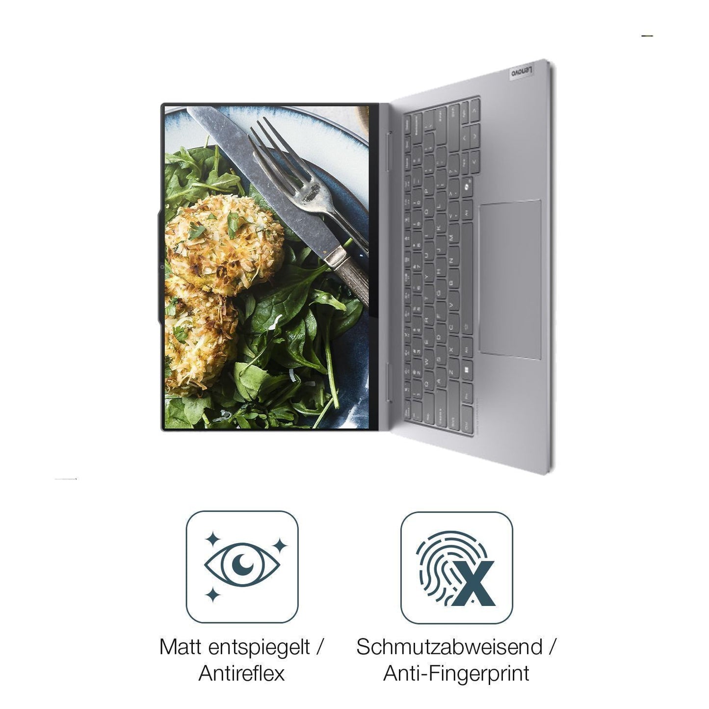 2x Schutzfolie matt für Lenovo ThinkBook 14 2-in-1 (4)