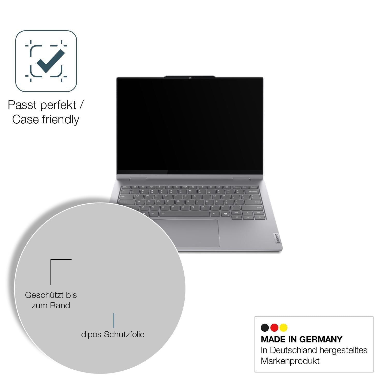 2x 9H Schutzfolie matt für Lenovo ThinkBook 14 2-i (6)