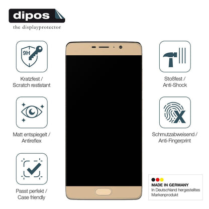 1x 9H Schutzfolie matt für Panasonic Eluga A3 Pro  (7)