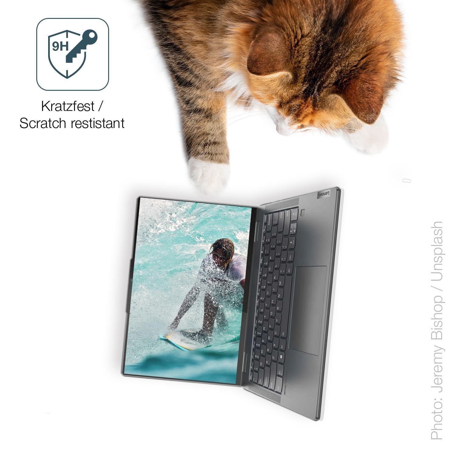 2x 9H Schutzfolie matt für Lenovo Yoga 7 14iAL7 14 (3)