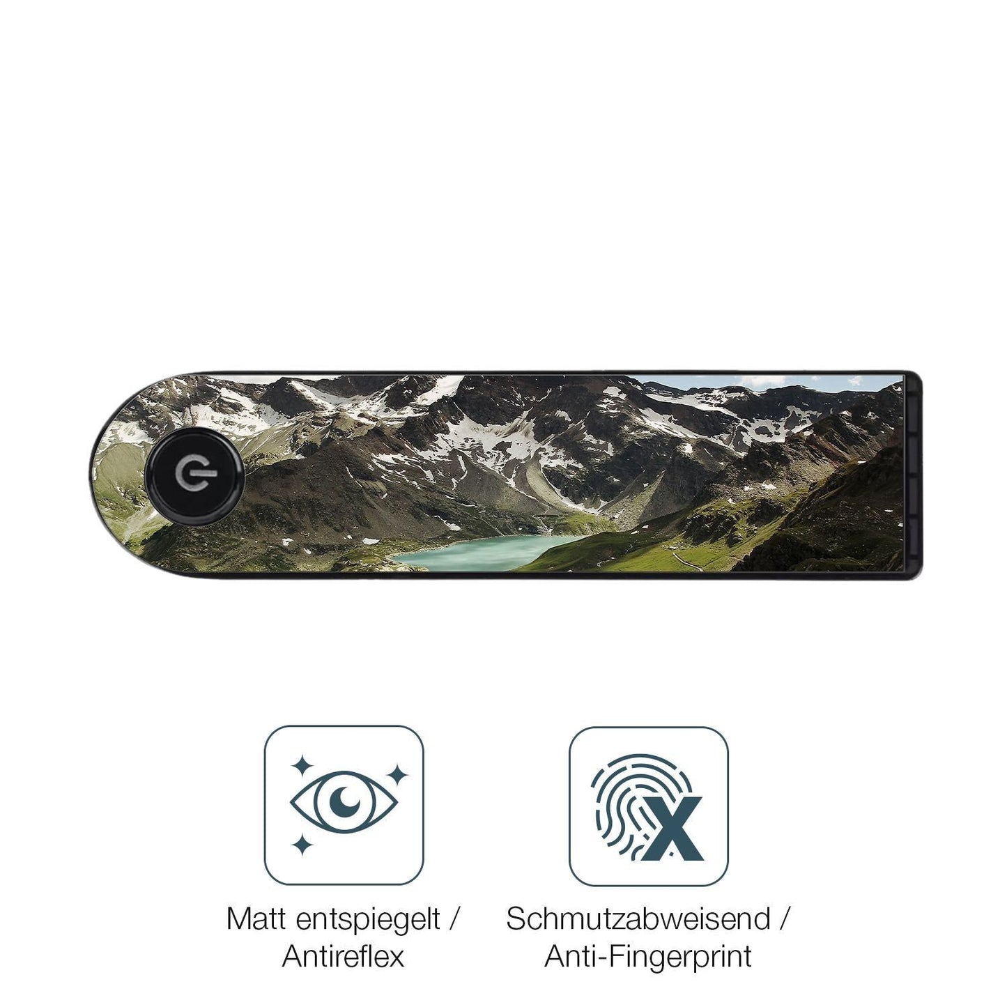 2x 9H Schutzfolie matt für Xiaomi Scooter 5 Panzer (5)
