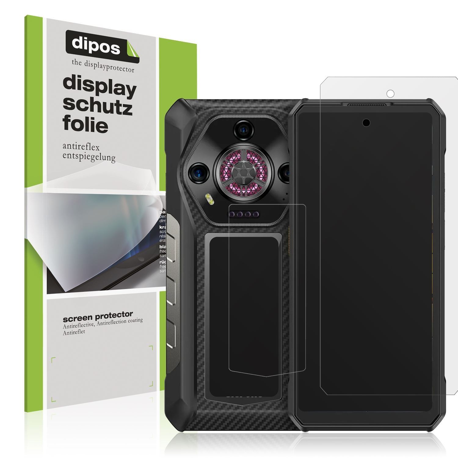 4x Schutzfolie matt für Ulefone Armor 30 Pro (inkl (1)