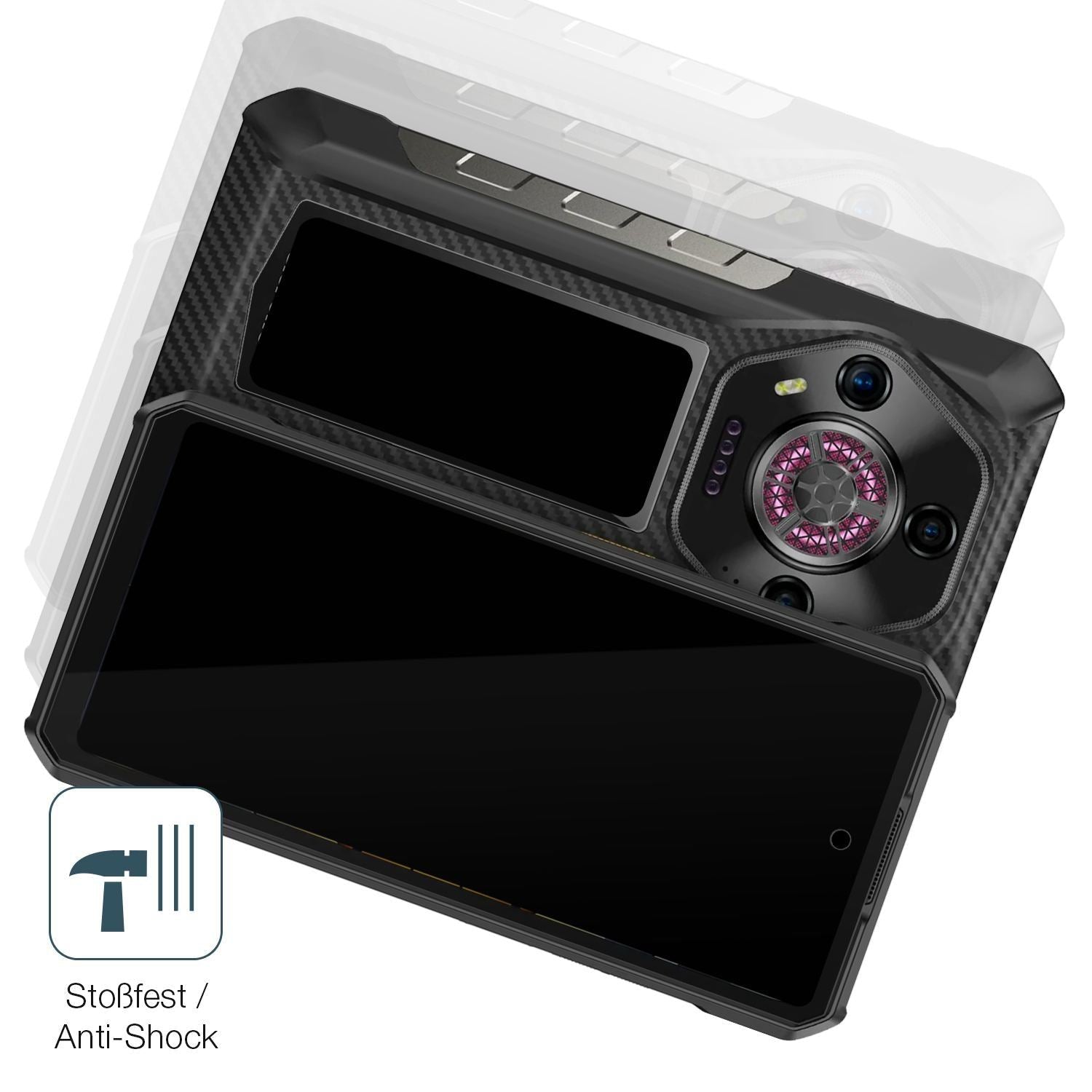 2x 9H Schutzfolie für Ulefone Armor 30 Pro (inkl.  (3)