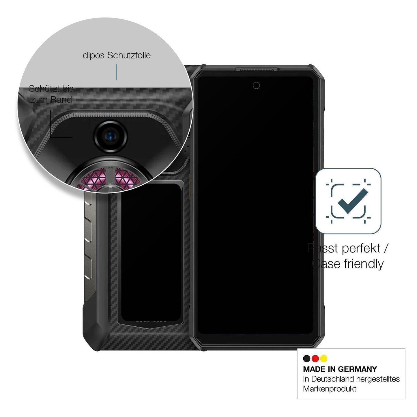 2x 9H Schutzfolie matt für Ulefone Armor 30 Pro (i (5)