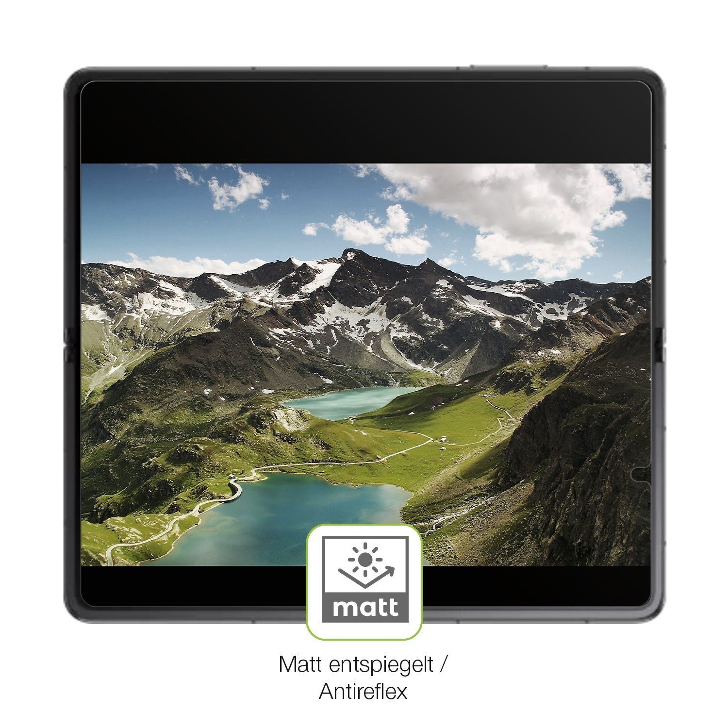 2x Full Cover Schutzfolie matt für Honor Magic V2  (5)