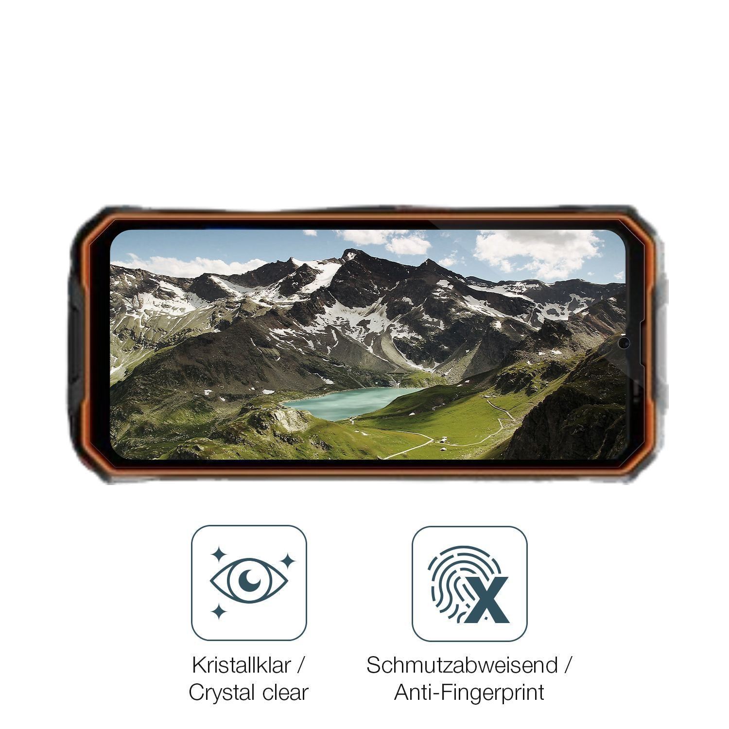 4x Schutzfolie klar für Oscal Marine 2 Display-Sch (4)