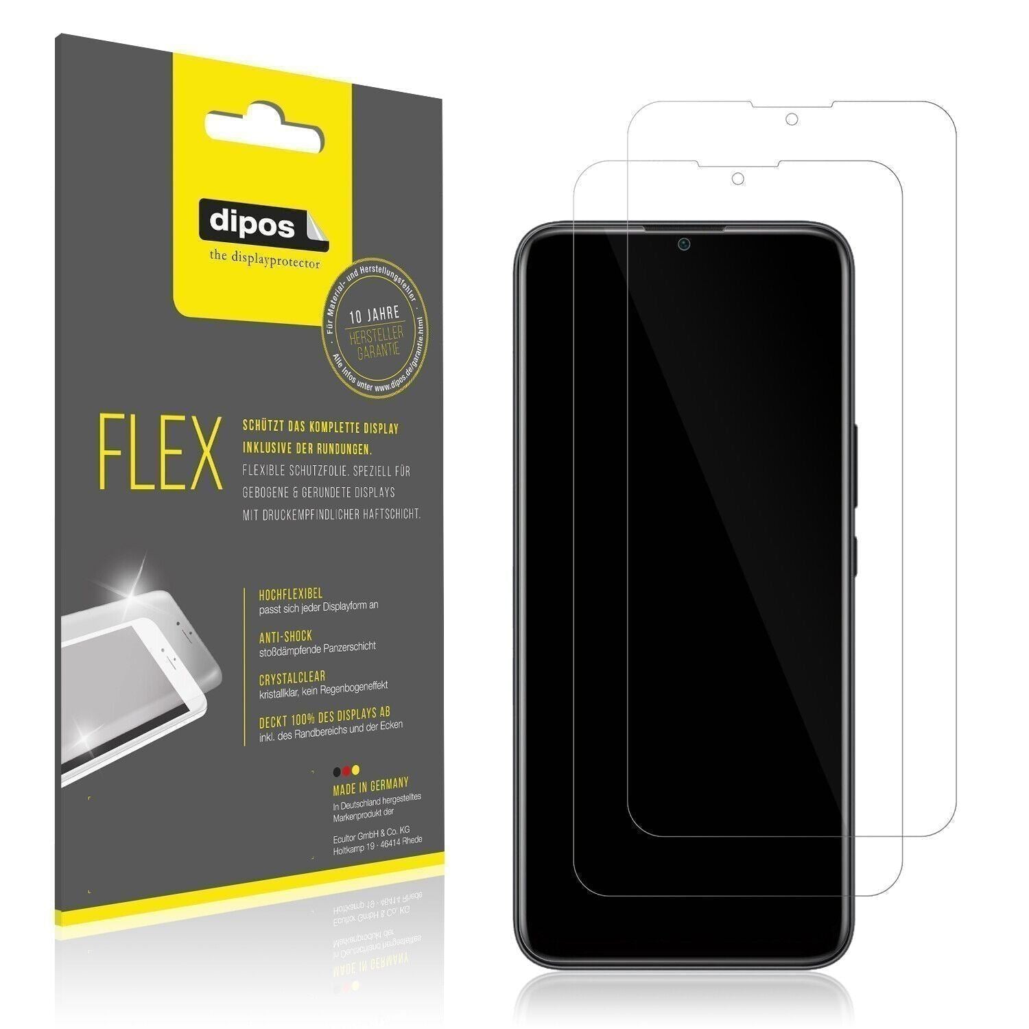 1x 3D Full Cover Schutzfolie für Huawei MAIMANG 10 (1)