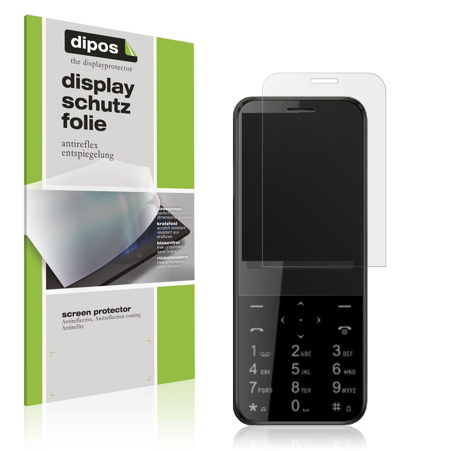 4x Schutzfolie matt für I Kall I1 Pro 4G Display-S (1)