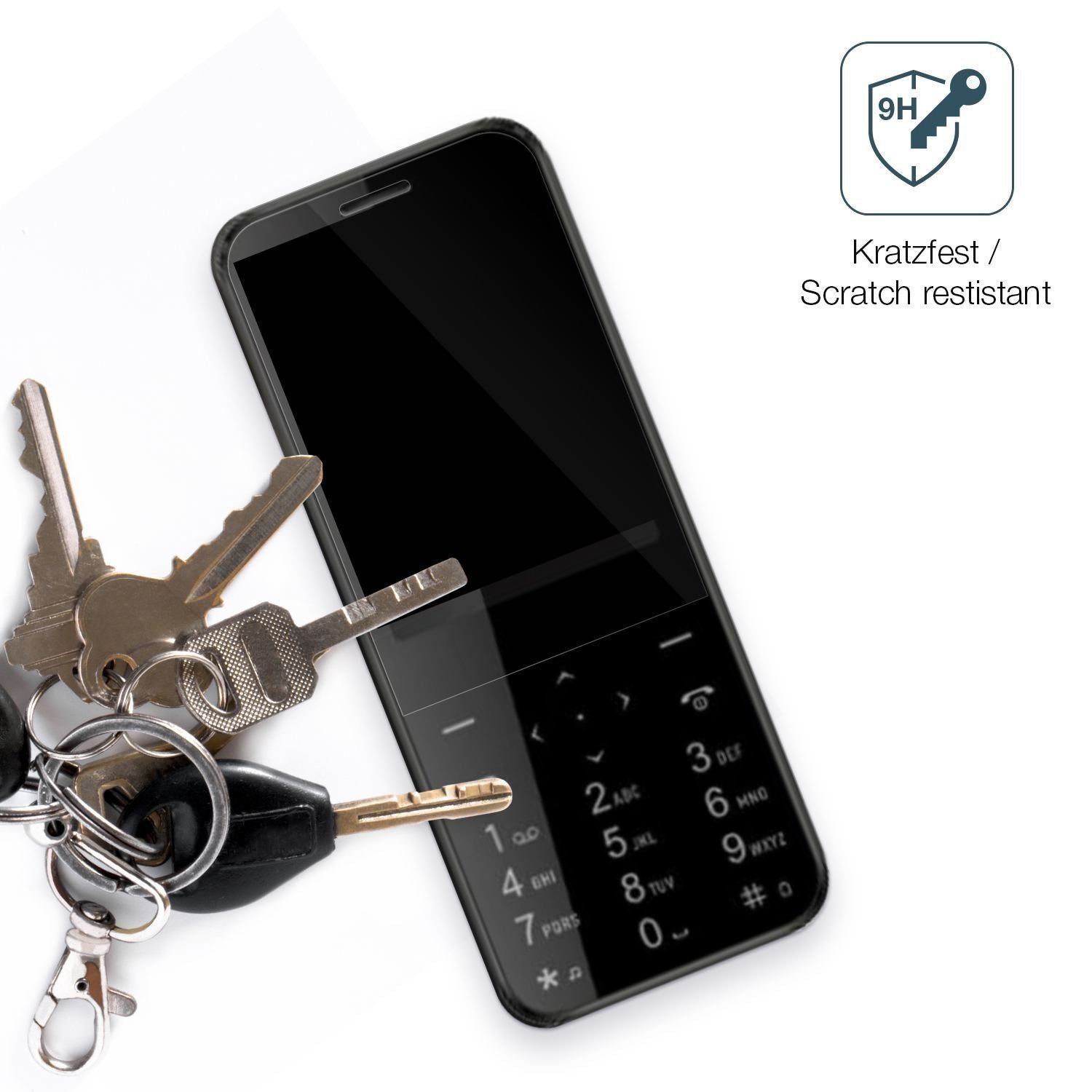 2x 9H Schutzfolie für I Kall I1 Pro 4G Panzerfolie (3)