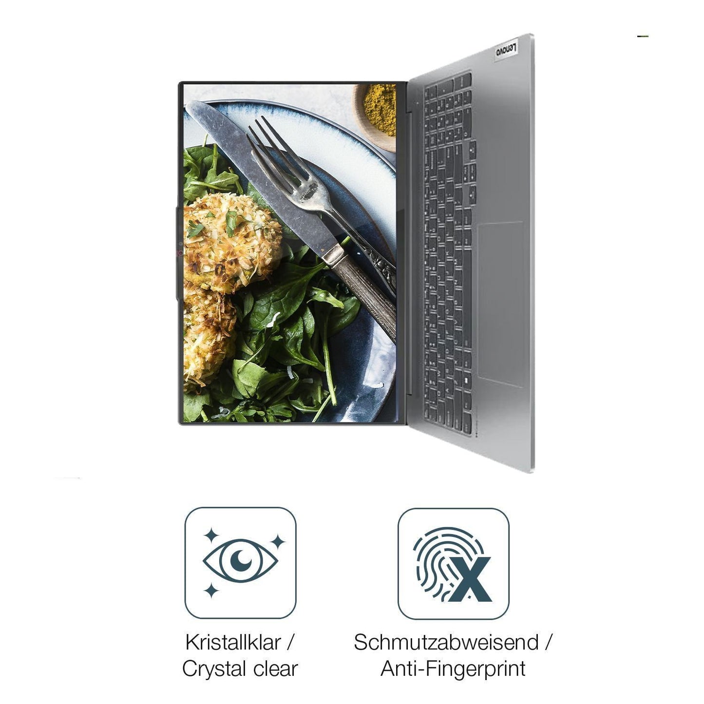 2x Schutzfolie klar für Lenovo IdeaPad Pro 5i Gen  (4)