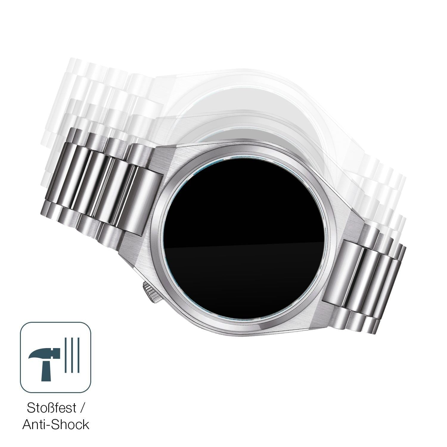 2x 9H Schutzfolie für Citizen Tsuyosa NK5010 Panze (4)