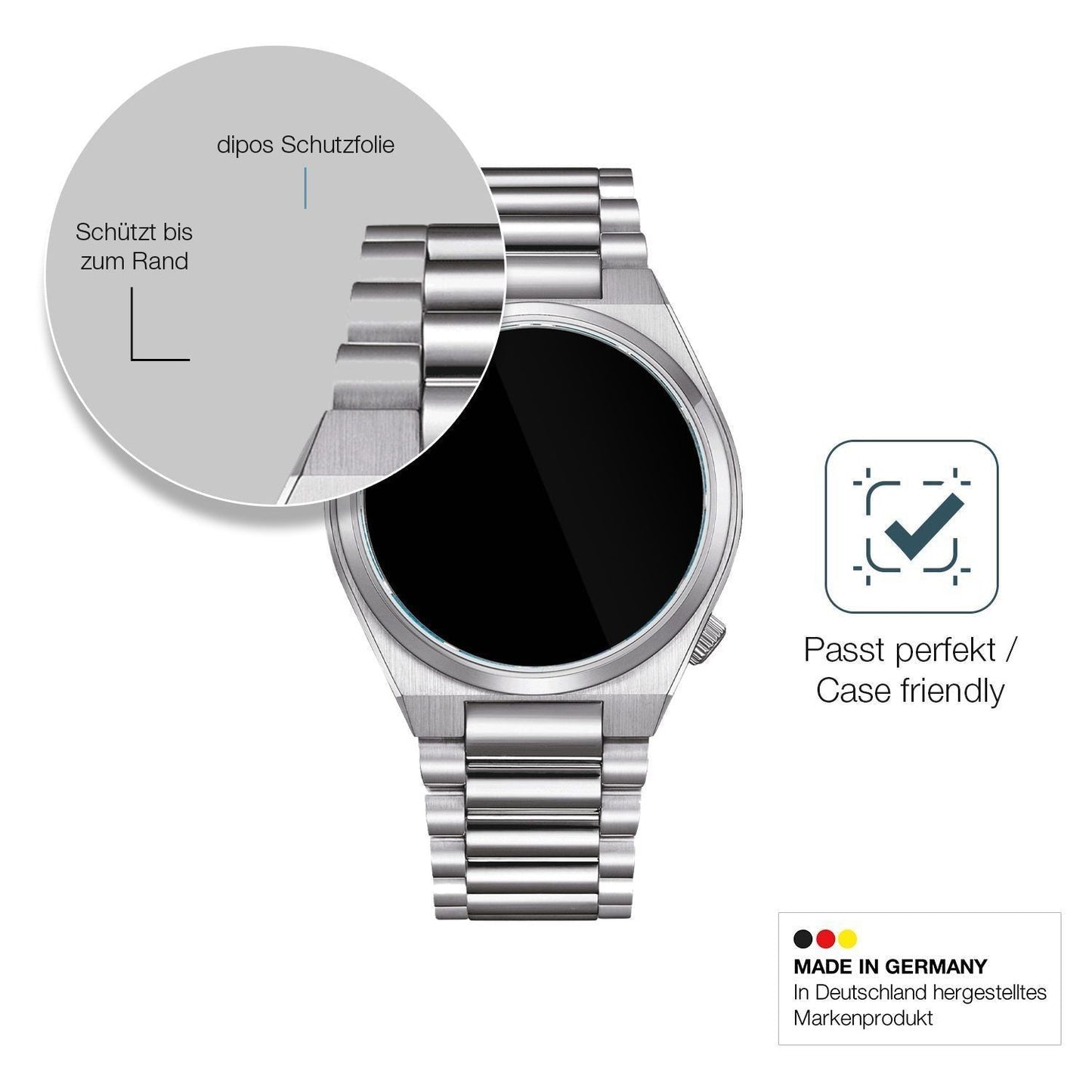 2x 9H Schutzfolie für Citizen Tsuyosa NK5010 Panze (6)