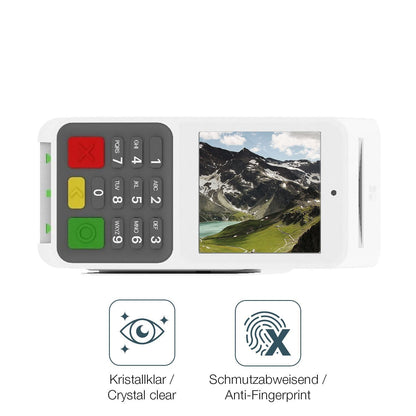 4x Schutzfolie klar für Clover Compact Display-Sch (4)