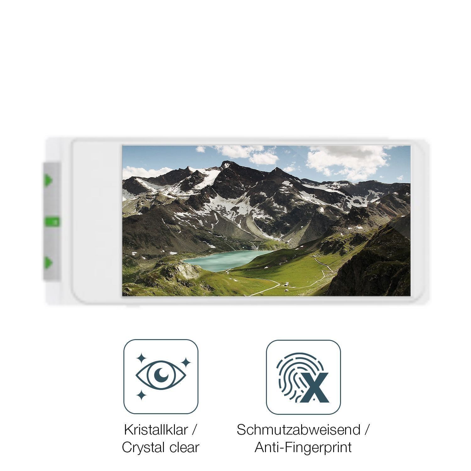 2x 9H Schutzfolie für Clover Flex Pocket Panzerfol (5)
