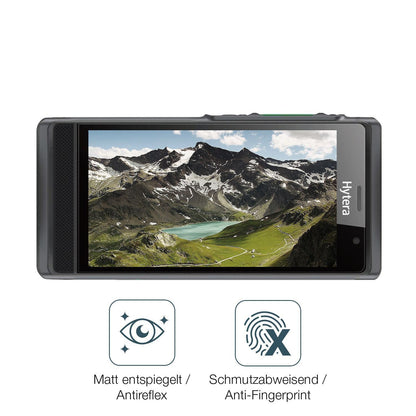 2x 9H Schutzfolie matt für Hytera PNC 550 Panzerfo (5)