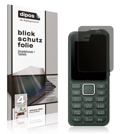 Blickschutzfolie für Itel King Signal matt Schutzf (1)