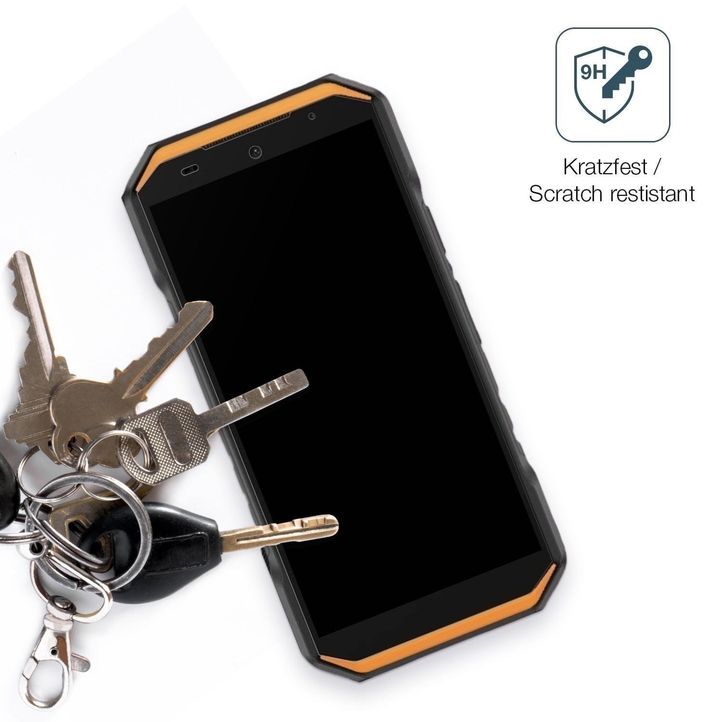 2x 9H Schutzfolie matt für Ulefone Armor X32 Panze (3)