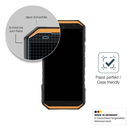 2x 9H Schutzfolie matt für Ulefone Armor X32 Panze (6)
