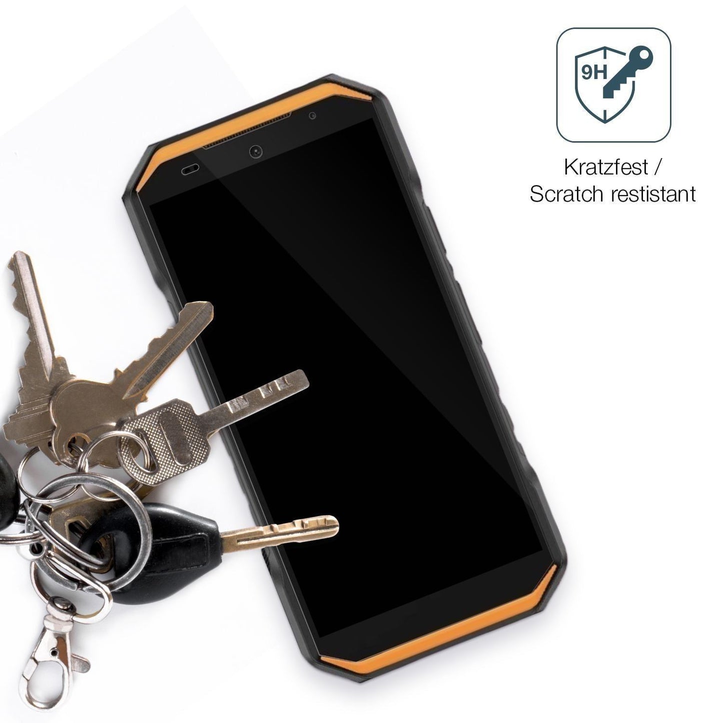 2x 9H Schutzfolie für Ulefone Armor X32 Pro Panzer (3)