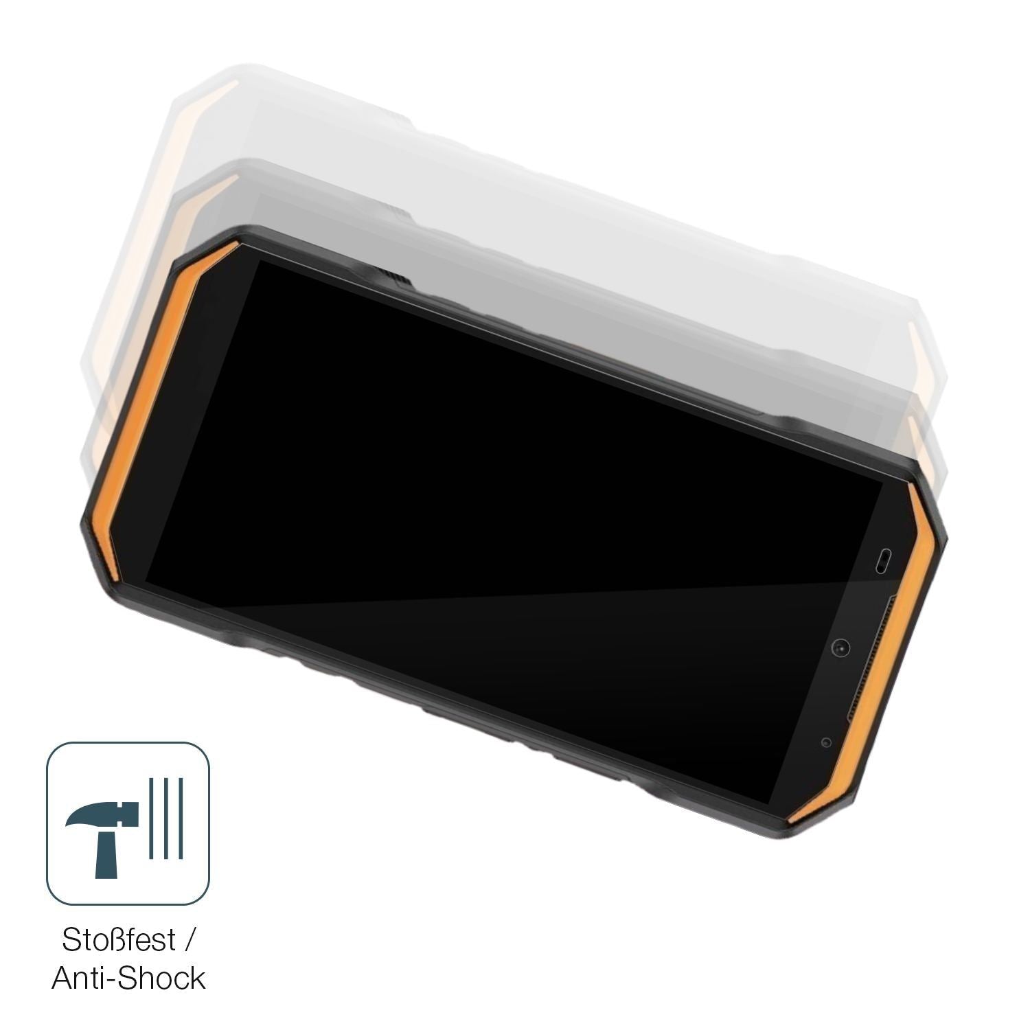 2x 9H Schutzfolie für Ulefone Armor X32 Pro Panzer (4)