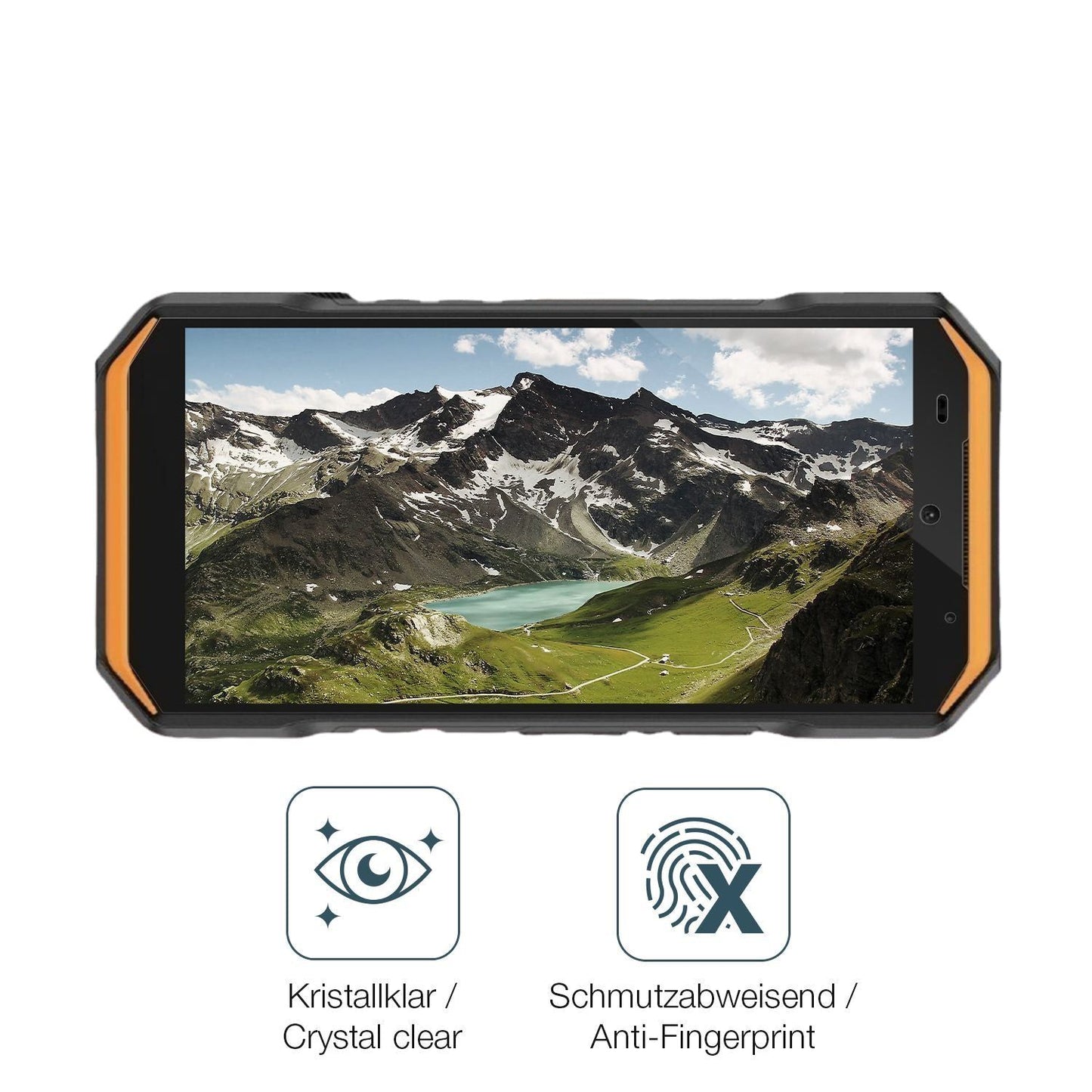 2x 9H Schutzfolie für Ulefone Armor X32 Pro Panzer (5)