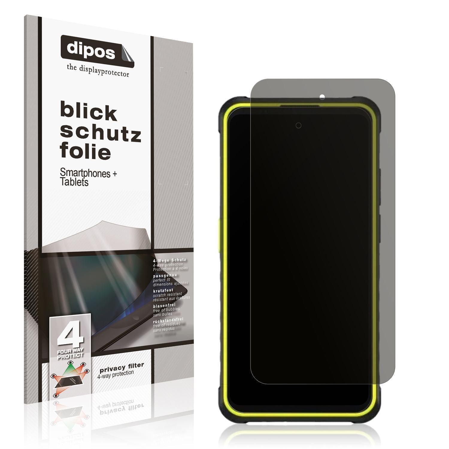 Blickschutzfolie für Ulefone Armor X31 matt Schutz (1)