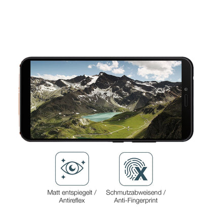4x Schutzfolie matt für Unonu W55G Display-Schutzf (4)