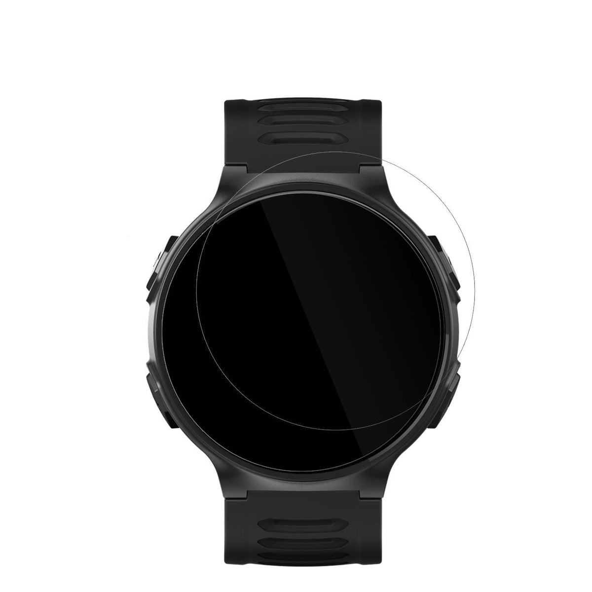 6x Schutzfolie klar für Kiprun GPS 500 Coros Displ (2)