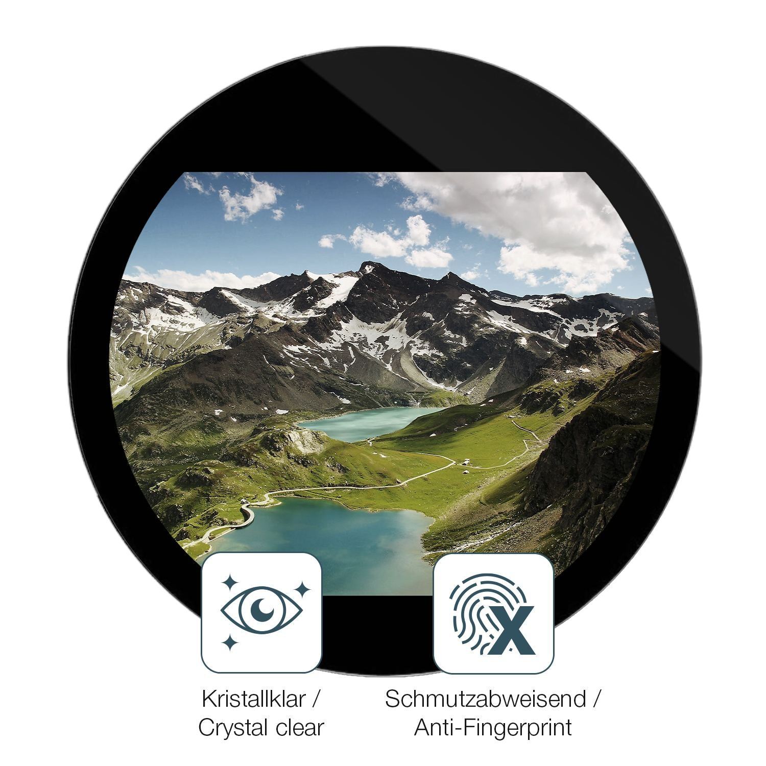 6x Schutzfolie klar für Waveshare ESP32-S3 1.85 Zo (4)