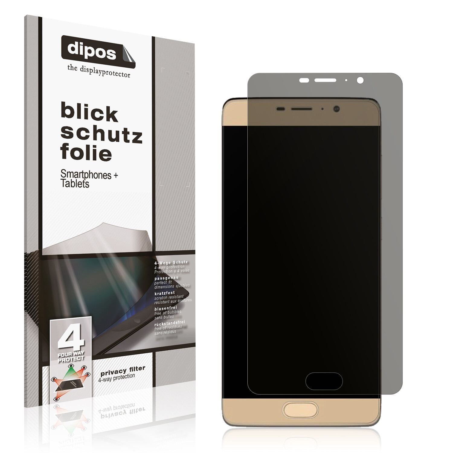 Blickschutzfolie für Panasonic Eluga A3 Pro matt S (1)