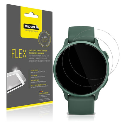 2x 3D Full Cover Schutzfolie für Garmin vivoactive (1)