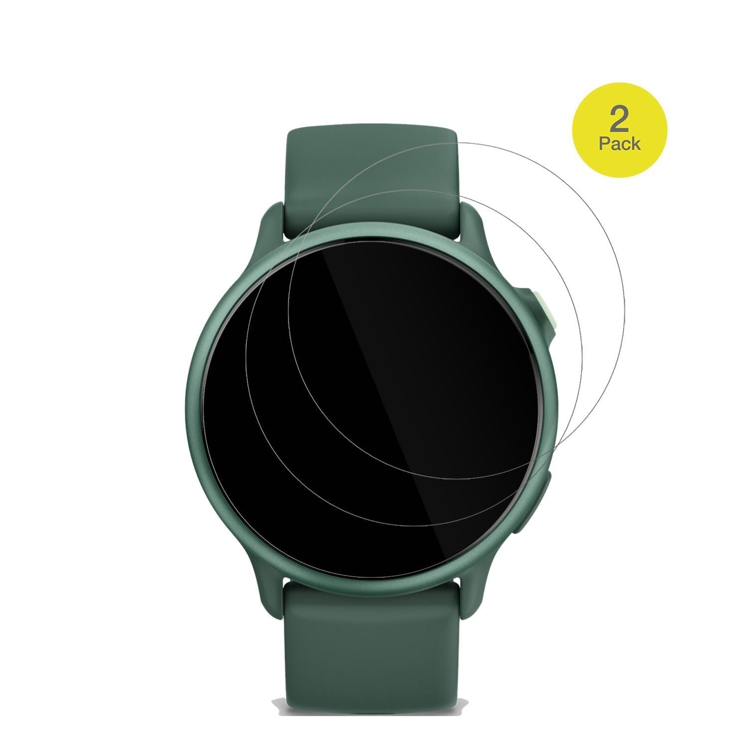 2x 3D Full Cover Schutzfolie für Garmin vivoactive (2)