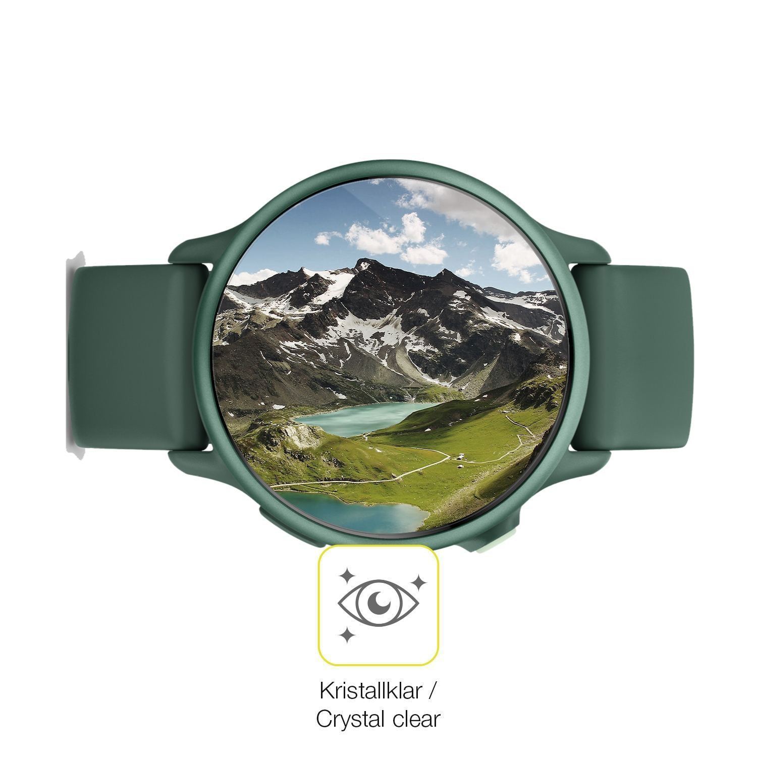 2x 3D Full Cover Schutzfolie für Garmin vivoactive (5)