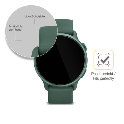2x 3D Full Cover Schutzfolie für Garmin vivoactive (6)