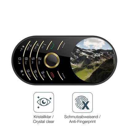 4x Schutzfolie klar für I Kall K59 Circle Display- (4)