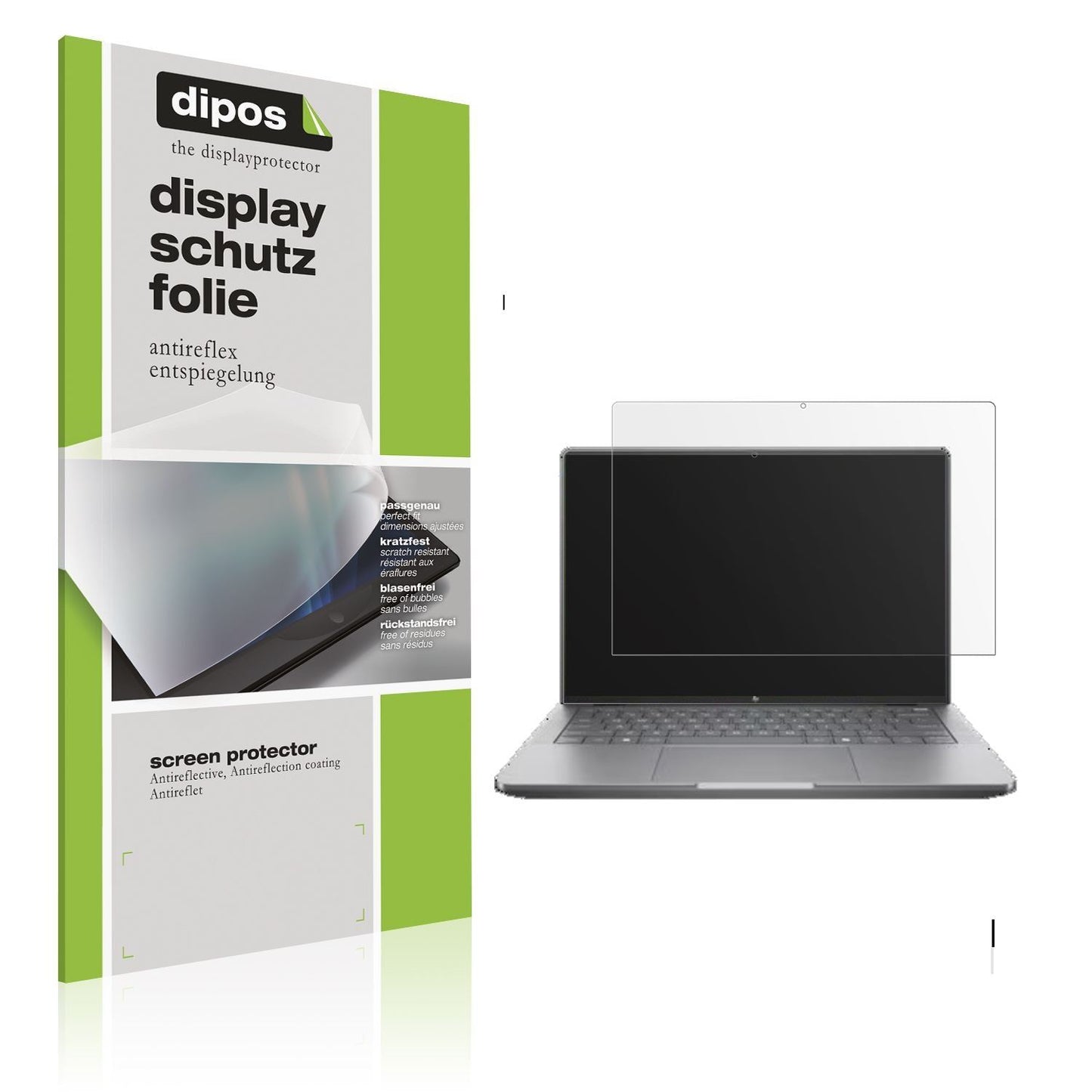 2x Schutzfolie matt für HP ZBook Ultra G1a Display (1)