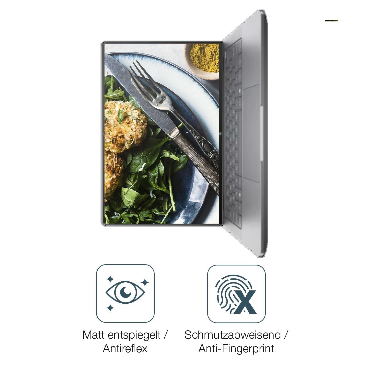 2x Schutzfolie matt für HP ZBook Ultra G1a Display (4)