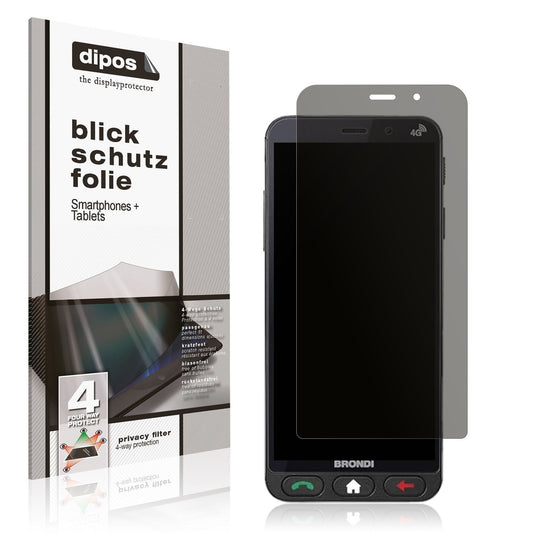 Blickschutzfolie für Brondi Amico S Nero matt Schu (1)