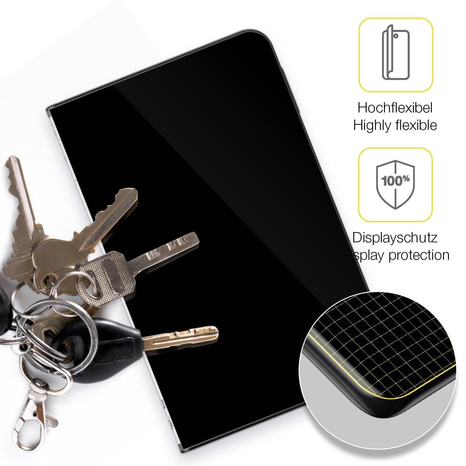 2x 3D Full Cover Schutzfolie für Ledger Stax Crypt (3)