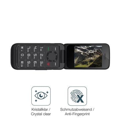 2x 9H Schutzfolie für TCL OneTouch 5023 Panzerfoli (5)