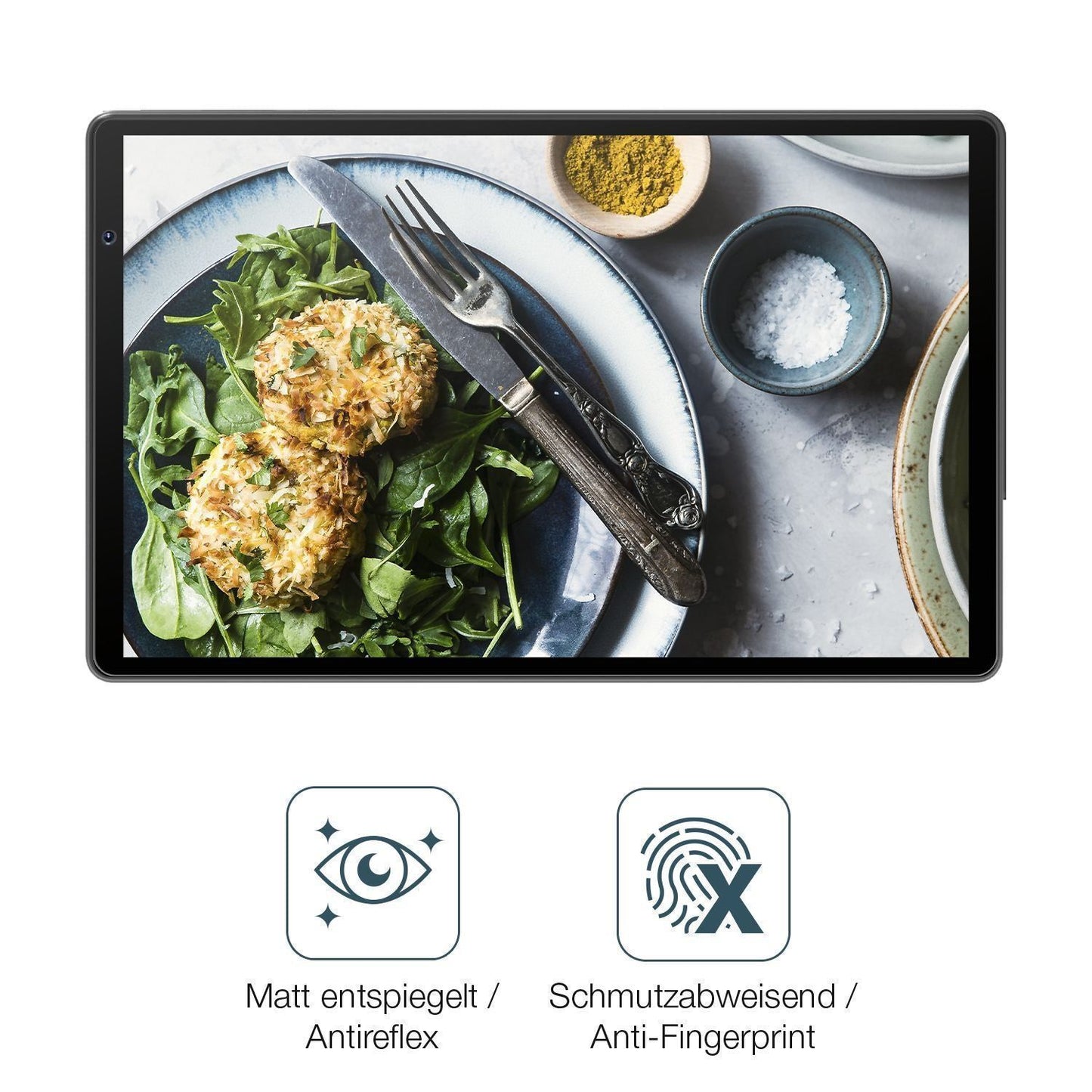 2x Schutzfolie matt für ApoloSign EP Tablet 10.1 Z (4)