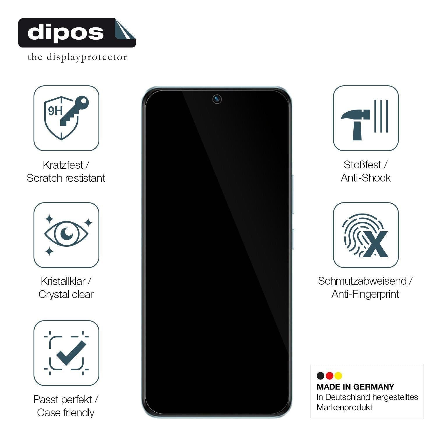 1x 9H Schutzfolie für VIVO iQOO Z6 Pro Panzerfolie (7)