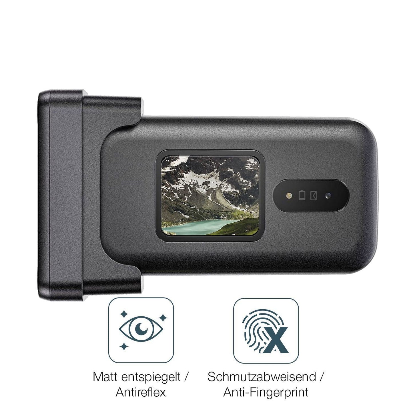 2x 9H Schutzfolie matt für Doro 2880 Aussen-Displa (5)
