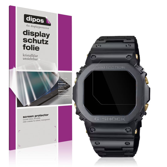 6x Schutzfolie klar für Casio W-216H-1AV Eckig Dis (1)